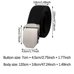 New Men's Belt Universal Simple Outdoor Casual Jeans Waist Belt Breathable Waist Belt Alloy Buckle Weaving Wear resistant Belts