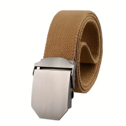 New Men's Belt Universal Simple Outdoor Casual Jeans Waist Belt Breathable Waist Belt Alloy Buckle Weaving Wear resistant Belts