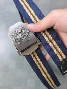 Fashion Men Belt Metal buckle stripe Canvas belt luxury designer Jeans Men women belts nylon