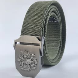 Fashion Men Belt Metal buckle stripe Canvas belt luxury designer Jeans Men women belts nylon