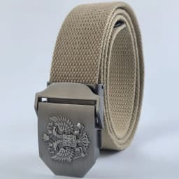 Fashion Men Belt Metal buckle stripe Canvas belt luxury designer Jeans Men women belts nylon