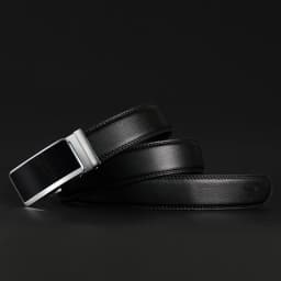 COWATHER Cowhide Leather Men Belt Cow Genuine Leather Male Strap Automatic Buckle Belt For Men Vintage Style Business Male Belt