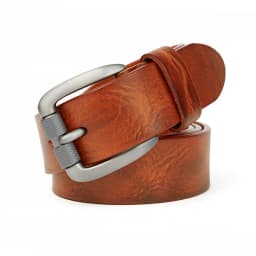 MEDYLA Men's Leather Belt Vintage Pin Buckle Natural Skin Waistband Strap Jeans Belt For Male Cowhide Belt Delivery In 24 Hours