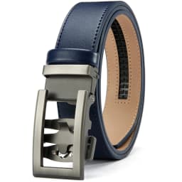 DOOPAI New Mens Belt Hollow Automatic Mens Belt Genuine Leather Luxury Belt  For Men Belt Male Strap Male Metal Automatic Buckle