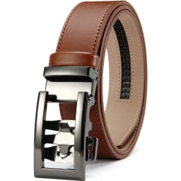 DOOPAI New Mens Belt Hollow Automatic Mens Belt Genuine Leather Luxury Belt  For Men Belt Male Strap Male Metal Automatic Buckle