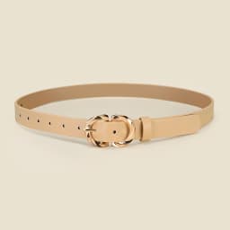 Personalized Women's Round Buckle Belt Paired With Skirt Jeans Belt Accessories Fashion Versatile Women's Birthday Party Gifts