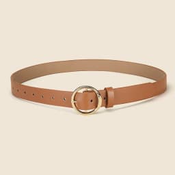 Personalized Women's Round Buckle Belt Paired With Skirt Jeans Belt Accessories Fashion Versatile Women's Birthday Party Gifts