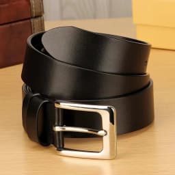 3.8cm Stainless Steel Buckle Anti Allergy Men Strap Genuine Leather Belt Casual High Quality Belt Vintage Original Cowhide