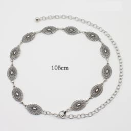 Vintage Chain Belt Summer Dress Skirt Boho Belt Versatile Sweater Chain Waist Seal Retro Fashion Decoration Belts for Women