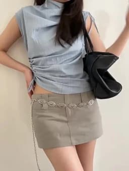 Vintage Chain Belt Summer Dress Skirt Boho Belt Versatile Sweater Chain Waist Seal Retro Fashion Decoration Belts for Women