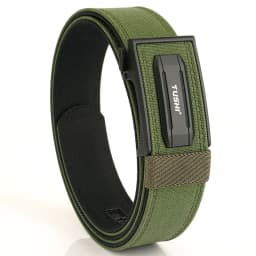 TUSHI New Hard Gun Belt for Men and Women Alloy Automatic Buckle Tactical IPSC Outdoor Belt 1100D Nylon Military Belt Male