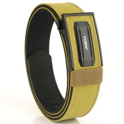 TUSHI New Hard Gun Belt for Men and Women Alloy Automatic Buckle Tactical IPSC Outdoor Belt 1100D Nylon Military Belt Male