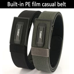 TUSHI New Hard Gun Belt for Men and Women Alloy Automatic Buckle Tactical IPSC Outdoor Belt 1100D Nylon Military Belt Male