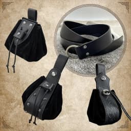 Medieval Retro Waist Bag Viking Style Hanging Belt Coin Purse Knight Fanny Pack Portable Men Women Money Pouch Costume Props