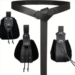 Medieval Retro Waist Bag Viking Style Hanging Belt Coin Purse Knight Fanny Pack Portable Men Women Money Pouch Costume Props
