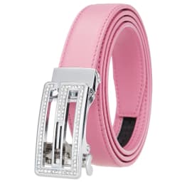 New Women Belt Genuine Leather Luxury Designer Adjustable Belt Buckle Fashion Fine Jeans Belt LY125-25128-1