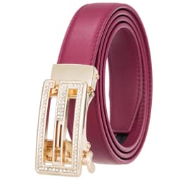 New Women Belt Genuine Leather Luxury Designer Adjustable Belt Buckle Fashion Fine Jeans Belt LY125-25128-1