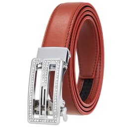 New Women Belt Genuine Leather Luxury Designer Adjustable Belt Buckle Fashion Fine Jeans Belt LY125-25128-1