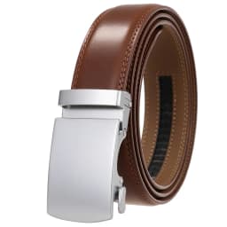 Men's Belt Genuine Leather Strap Male Waistband Automatic Buckle Business Belts for Men High Quality Girdle Belts For Jeans
