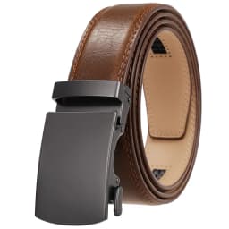 Men's Belt Genuine Leather Strap Male Waistband Automatic Buckle Business Belts for Men High Quality Girdle Belts For Jeans