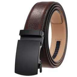 Men's Belt Genuine Leather Strap Male Waistband Automatic Buckle Business Belts for Men High Quality Girdle Belts For Jeans