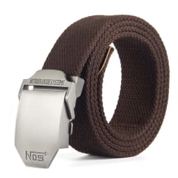 Tactical Dragon Brand Men's Belt Smooth Buckle Canvas Belt Casual Work Pants Belt Version Trendy Male Student Youth Outdoors