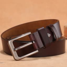 2023 Letter Pin Buckle Cow Genuine Leather Mens Belt for Men Male Vintage Jeans Cowskin Belts 100 110 120 130 140 150cm Belts