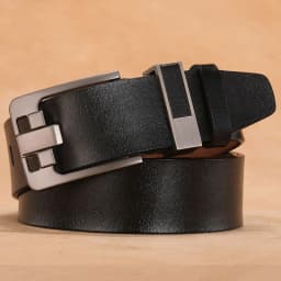 2023 Letter Pin Buckle Cow Genuine Leather Mens Belt for Men Male Vintage Jeans Cowskin Belts 100 110 120 130 140 150cm Belts