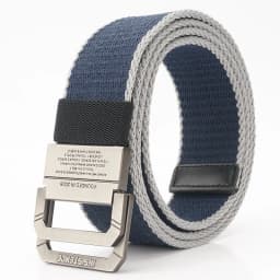 High Quality Canvas Belt Men Women Alloy Buckle Fashion Casual Belt Streetwear Knitting Belt AE201