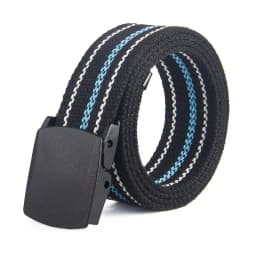 New Canvas Belt Men Women Waist Belt Fashion Plastic Buckle Casual Cowboy 3.8cm Belts Ceinture for Jean Designer Belt Mens