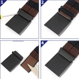 Men's Belt Fashion New Unisex Trousers for Jeans Adjustable Waist Breathable Outdoor Tactical Nylon Belt