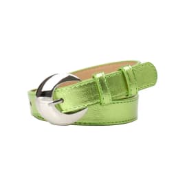 2.4cm Women's Belt Fashion Trend Personality Design Versatile Jeans Girdle Hip Hop Girl Rose Red Pu Silver Buckle Waistband