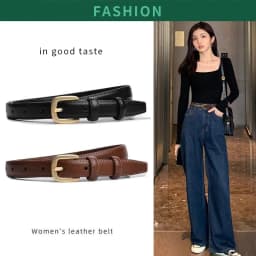 100cm/105cm/110cm Simple Women Retro Soft Belt with Sweater Dress Belt Accessories Fashion Women's Belts Suitable for Daily Wear