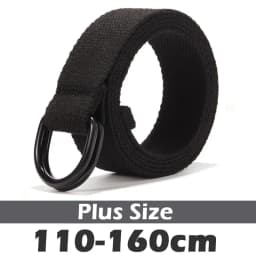 Plus Large LONG Size 110 120 130 140 150 160cm Canvas Belt for Men Women Unisex Outdoor Waist Belt for Jeans Waistband Pants