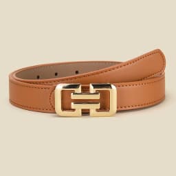 1-3pcs Fashion Women's Colorful Belt Simple And Versatile Women's Skirt Wide-leg Pants PU Belt Trendy Women's Smooth Buckle Belt