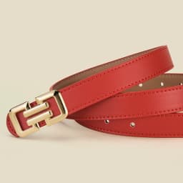 1-3pcs Fashion Women's Colorful Belt Simple And Versatile Women's Skirt Wide-leg Pants PU Belt Trendy Women's Smooth Buckle Belt