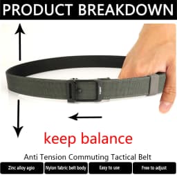 TUSHI New Military Gun Belt for Men Nylon Metal Automatic Buckle Police Duty Belt Tactical Outdoor Girdle IPSC Accessories