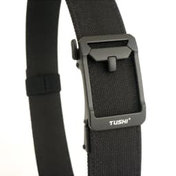 TUSHI New Military Gun Belt for Men Nylon Metal Automatic Buckle Police Duty Belt Tactical Outdoor Girdle IPSC Accessories