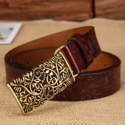 New ceinture female belt hand real leather women strap needle buckle casual style luxury female casual women belts