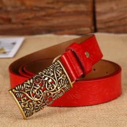 New ceinture female belt hand real leather women strap needle buckle casual style luxury female casual women belts