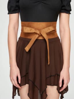 HERSHINE 1-piece Women's Fashion Extra Long Strap Shaping Wide Belt, Elegant Party Dress Sexy Accessory,spring,summer