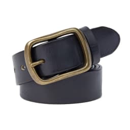 MEDYLA Vintage Luxury Handmade Leather Copper Buckle Man's Belt Cowhide Retro All-match Casual Jeans Soft Belt 21404