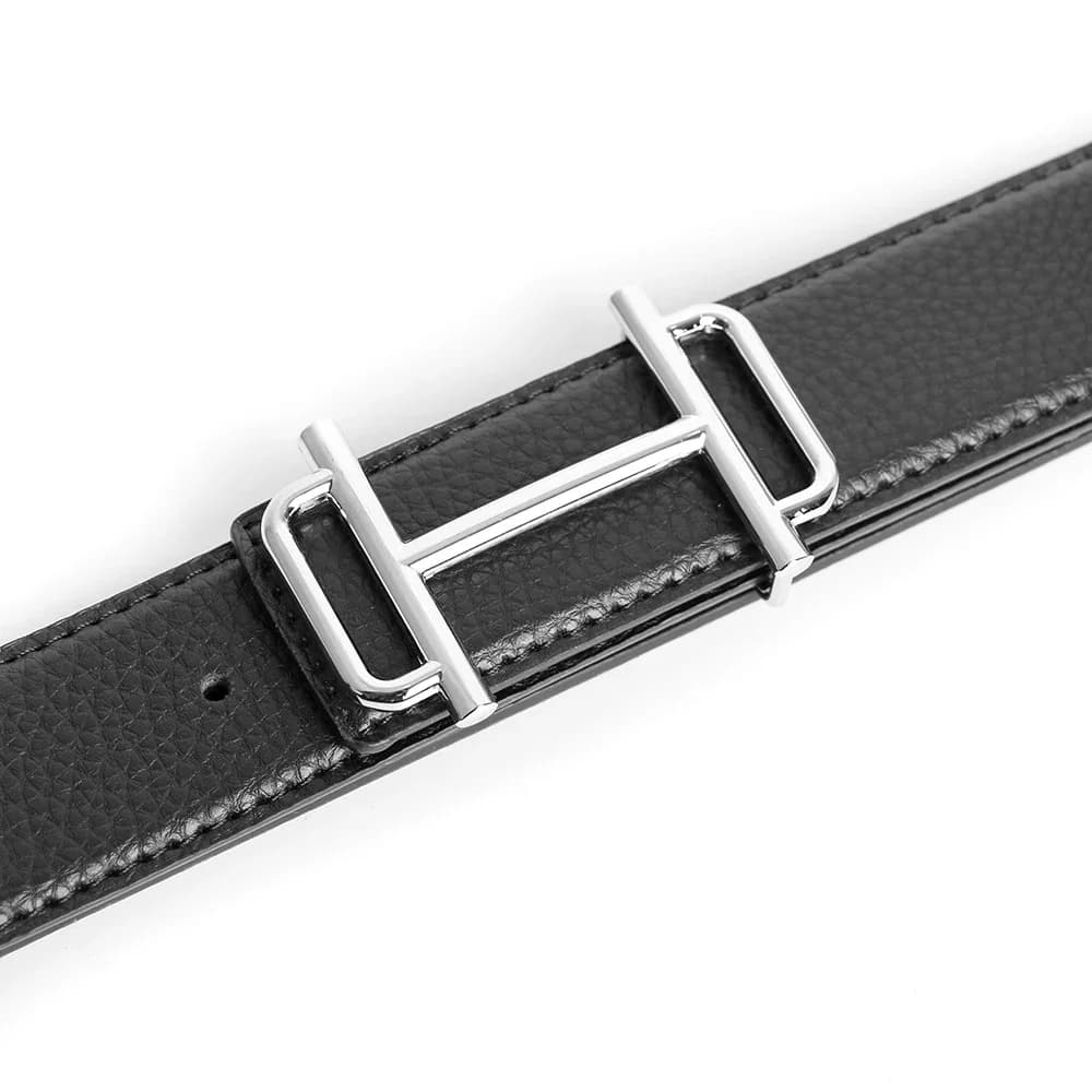New Luxury Designer Pin T Buckle Belt Men High Quality Women Genuine Real Leather Dress Strap for Jeans Waistband Western Goth