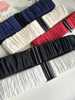 New Fabric Elastic Waist Corset Seal Belts for Women Skirt Accessories Decorative Wide Simple Versatile Dress Coat Jacket Belt