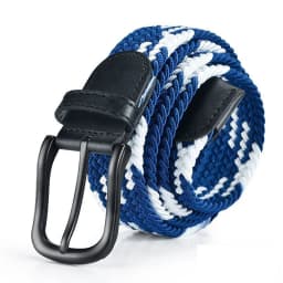 33 Styles Men Black Metal Pin Buckle Belt Fashion Casual Business Simple Wild Elastic Woven Comfort Stretch Belt Non-hole