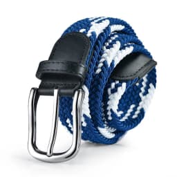 33 Styles Men Black Metal Pin Buckle Belt Fashion Casual Business Simple Wild Elastic Woven Comfort Stretch Belt Non-hole