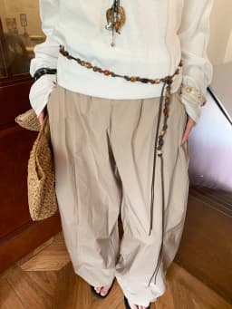 Retro Bohemian Style Woven Bead Waist Rope For Women With Skirts And Jeans Thin Waist Belt