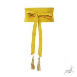 Pure Color Cotton Linen Belt Bla Red Contrast Wide Versatile Tassel Tie Waist Band for Dres And Pants Spring Summer