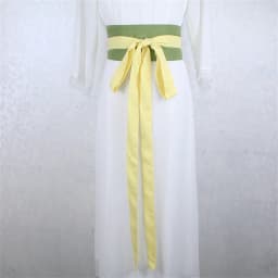 1pcs Chinese Traditional Long Hanfu Belt Antique Elegant Yukata Dress Kimono Cotton Linen Solid Color Waistband Women Girl Gift