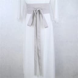 1pcs Chinese Traditional Long Hanfu Belt Antique Elegant Yukata Dress Kimono Cotton Linen Solid Color Waistband Women Girl Gift